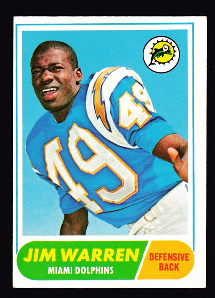 1968 Topps #066 Jim Warren VGEX