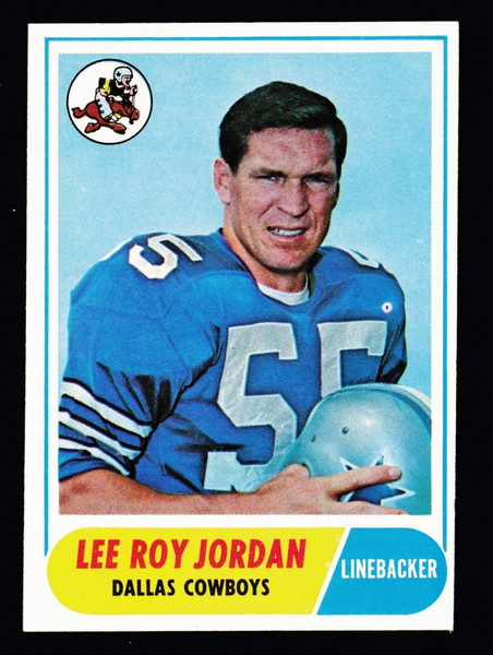 1968 Topps #207 Lee Roy Jordan VGEX