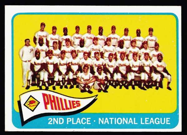 1965 Topps #338 Philadelphia Phillies Team EX