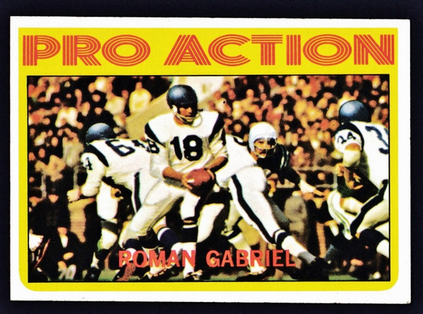 1972 Topps #128 Roman Gabriel IA EX+