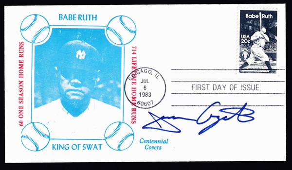 Juan Agosto Signed 6.5" X 3.75" First Day Cover