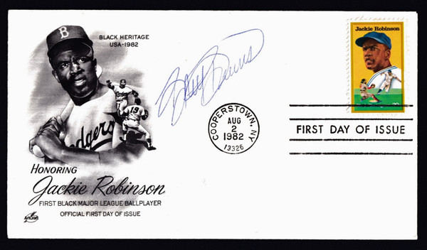 Britt Burns Signed 6.5" X 3.75" First Day Cover