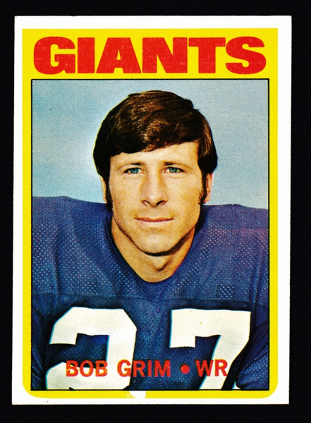 1972 Topps #076 Bob Grim RC EXMT