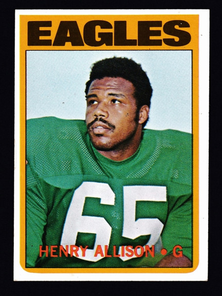 1972 Topps #073 Henry Allison RC EX