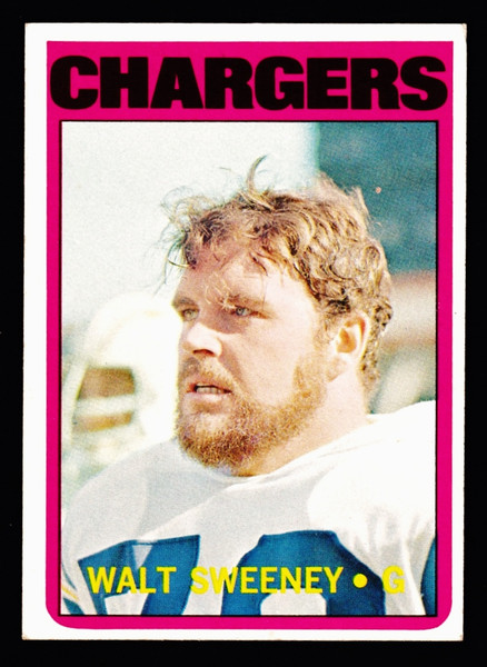 1972 Topps #063 Walt Sweeney EX-