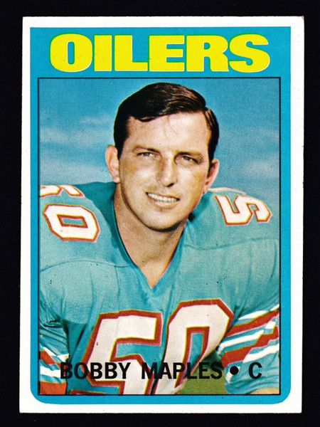 1972 Topps #052 Bobby Maples EX-