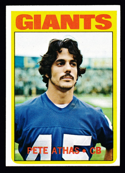 1972 Topps #048 Pete Athas RC EX