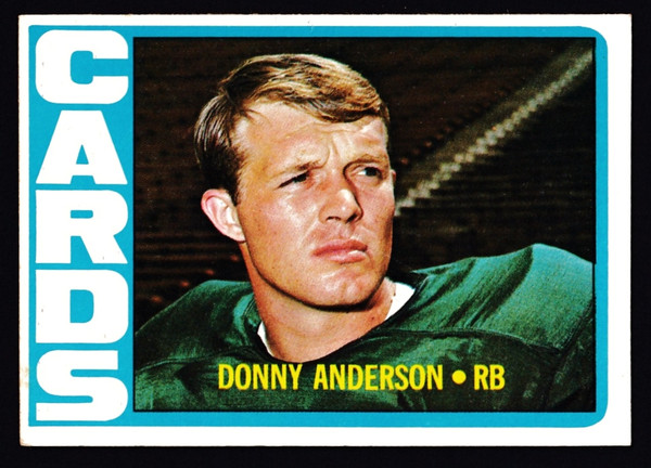 1972 Topps #032 Donny Anderson EX