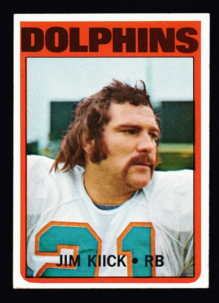 1972 Topps #009 Jim Kiick EX+