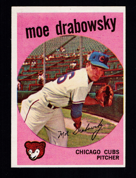 1959 Topps #407 Moe Drabowsky EX+