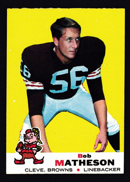 1969 Topps #027 Bob Matheson RC NM+