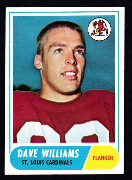 1968 Topps #218 Dave Williams RC EX+