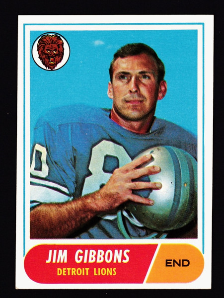 1968 Topps #208 Jim Gibbons EX+