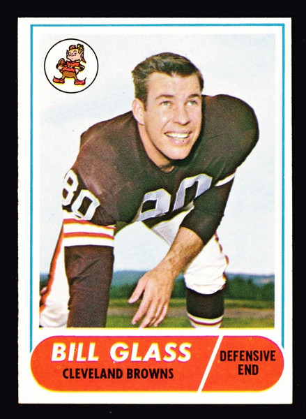 1968 Topps #154 Bill Glass EX+