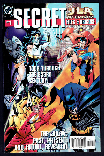 1998 DC JLA in Crisis Secret Files #1 NM