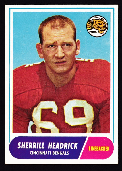 1968 Topps #096 Sherrill Headrick EX+