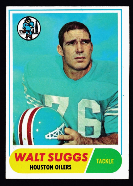 1968 Topps #094 Walt Suggs EX-