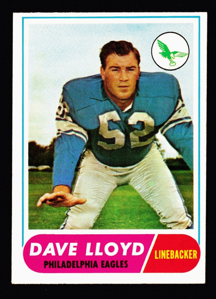 1968 Topps #084 Dave Lloyd VGEX