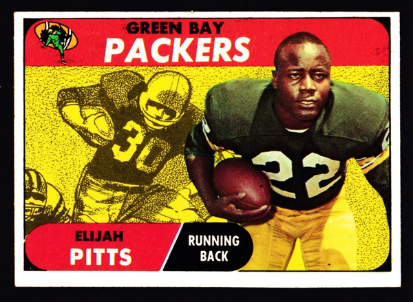 1968 Topps #079 Elijah Pitts VGEX