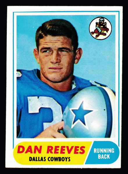 1968 Topps #077 Dan Reeves EX-