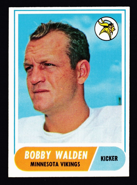 1968 Topps #054 Bobby Walden EXMT