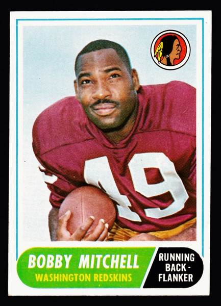 1968 Topps #035 Bobby Mitchell EXMT+