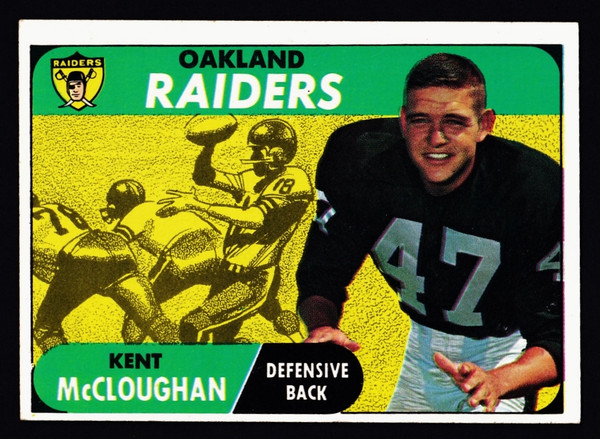 1968 Topps #012 Kent McCloughan EX-