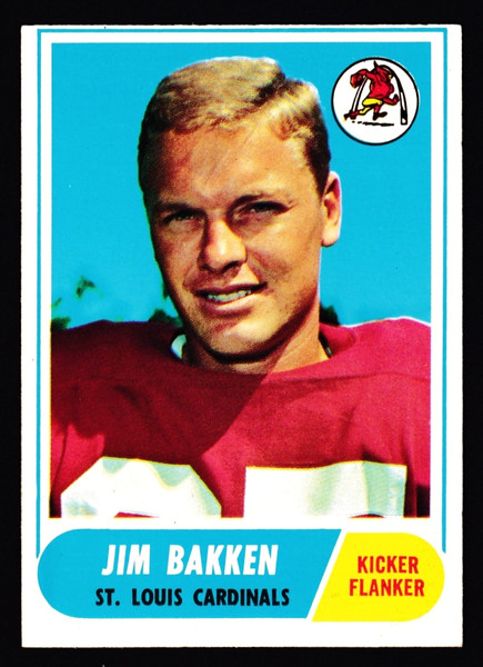 1968 Topps #008 Jim Bakken EX-