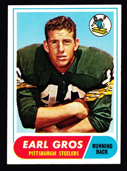 1968 Topps #007 Earl Gros EXMT