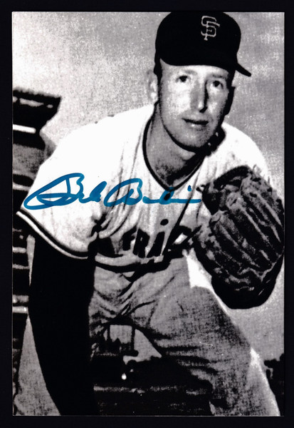 Bob Bolin Signed 4" X 6" Postcard Photo