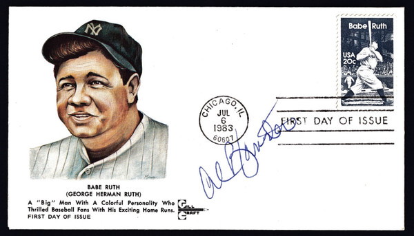 Allan Bannister Signed 6.5" X 3.75" First Day Cover