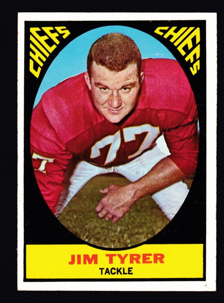 1967 Topps #068 Jim Tyrer EXMT