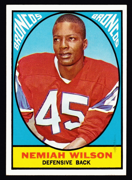 1967 Topps #030 Nemiah Wilson RC EXMT