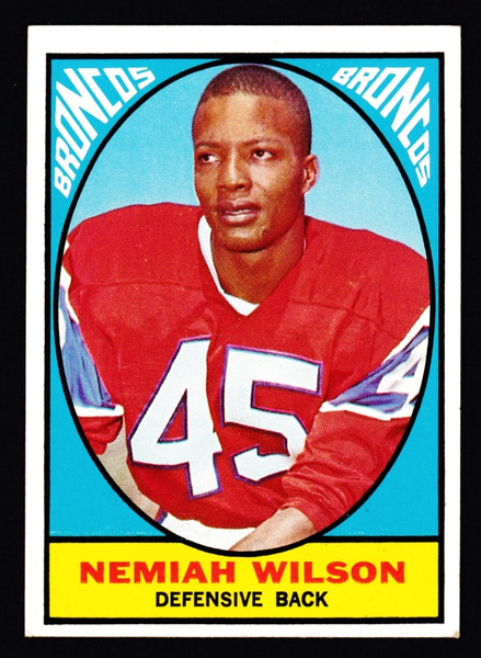 1967 Topps #030 Nemiah Wilson RC VGEX