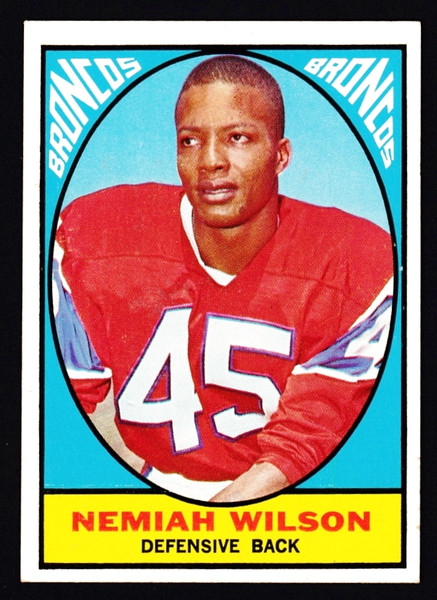 1967 Topps #030 Nemiah Wilson RC EX