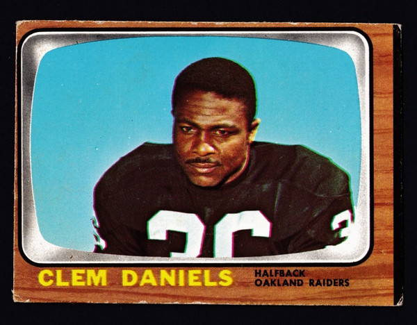 1966 Topps #107 Clem Daniels GD