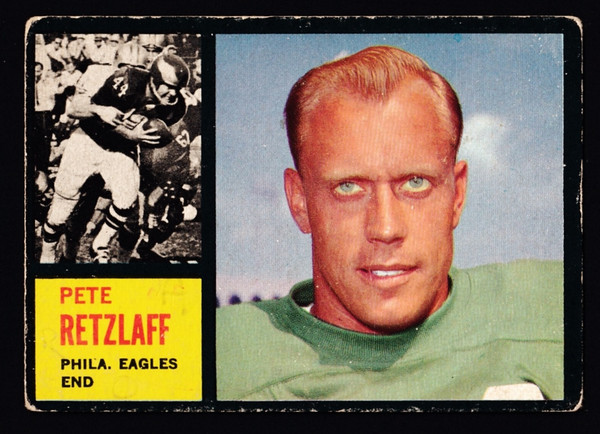 1962 Topps #120 Pete Retzlaff SP Poor