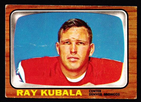 1966 Topps #039 Ray Kubala RC GD