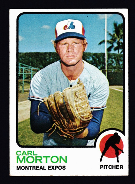 1973 Topps #331 Carl Morton EX-