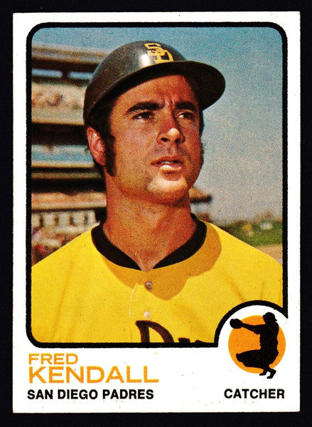 1973 Topps #221 Fred Kendall EX+