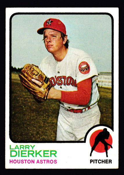 1973 Topps #375 Larry Dierker EX-