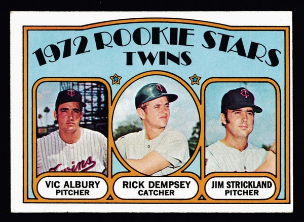 1972 Topps #778 Twins Rookies VGEX