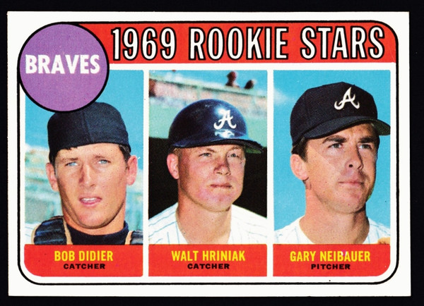 1969 Topps #611 Braves Rookies EXMT