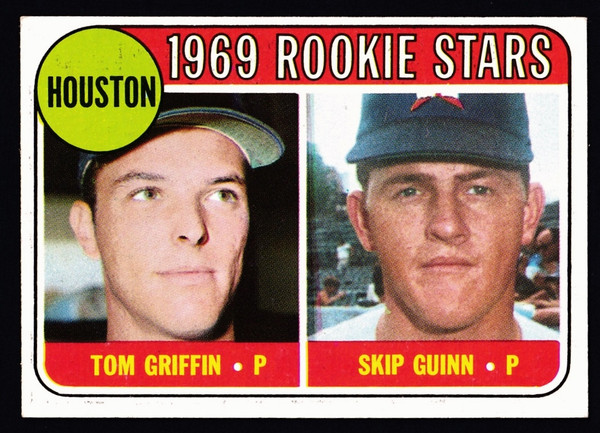 1969 Topps #614 Astros Rookies EX-