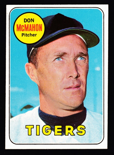 1969 Topps #616 Don McMahon EX+