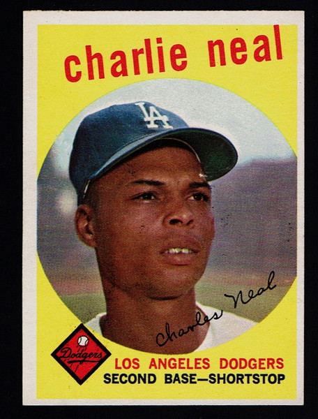 1959 Topps #427 Charlie Neal NM