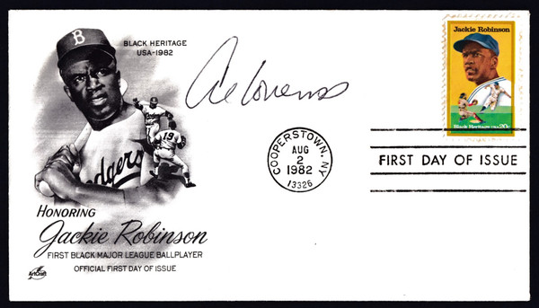 Al Cowens Signed 6.5" X 3.75" First Day Cover