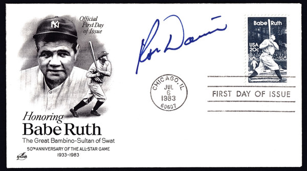 Ron Davis Signed 6.5" X 3.75" First Day Cover