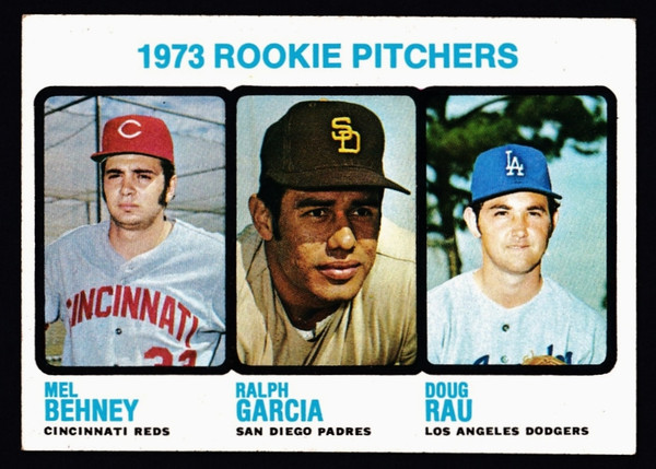 1973 Topps #602 Rookie Pitchers VG