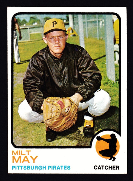 1973 Topps #529 Milt May EX